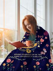 1pc Sister Gifts Blanket, Sister Gifts From Sister, Sister Birthday Gifts, Gifts For Sister, Valentine's Day Gifts For Sister, To My Sister Gifts Throw Blanket