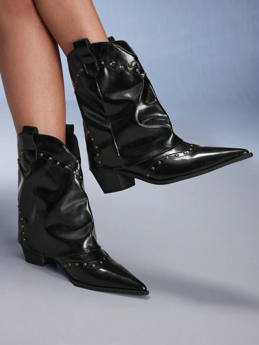 Cuccoo CUCCOO GRLICON Botines y botas cortas para mujer, estilo Y2K, estilo punk, estilo motero, estilo chica cool, adecuados para Halloween, Navidad, fiestas