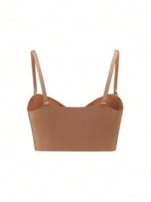 Ocili Leisure Women's Underwear Bra, Non-Removable 1/2 Cup With Underwire - Multicolor - View 6