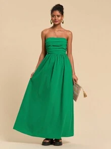 Travachic 女式纯色编织长款吊带裙