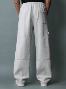 SUMWON Premium Athletic Jogger Sweatpants With Cargo Pocket, Adjustable Buckle Belt, Elastic Ankle Cuffs, Athleisure Streetwear For Workout, Lounging