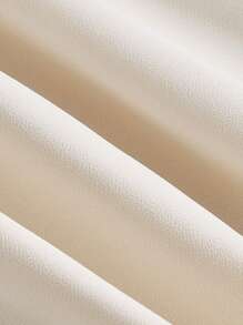 SHEIN MOD 素色胸部褶皺吊帶連衣裙