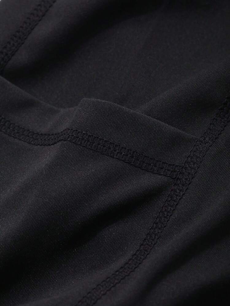 Women's Side Pocket Sports Base Layer Shorts, Cycling Shorts