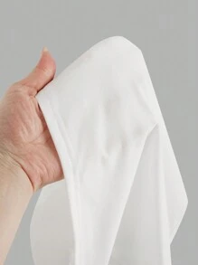 4pcs/Set Tween Girl Slim Fit Casual Minimalist Multi-Color Crew Neck T-Shirt, Autumn/Winter