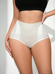 1pc Seamless Women Shapewear Bottoms - Light Grey - View 5