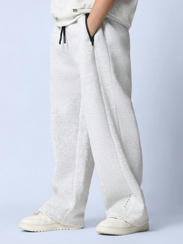 快適なドロップクロッチジョガースウェットパンツ