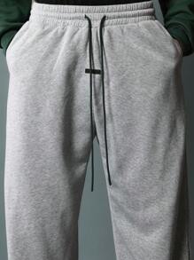 SUMWON Regular Fit Overhead Hoodie With Barrel Fit Jogger 2 Piece Set - Multicolor - View 8