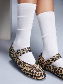 CUCCOO GRLICON Sapatos Planos Estilo Y2K para Mulheres, Adequados para Punk, Motoqueiro, Menina Legal, Halloween, Natal, Festas - Castanho - Visão 2