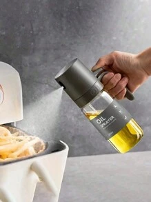 1 件适用于厨房和空气炸锅的玻璃油喷雾瓶，带喷嘴的透明油喷雾器，防漏，水瓶，斋月装饰，斋月装饰，咖啡杯，房间装饰，斋月装饰，家居装饰，浴室装饰