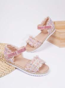 Cute & Fashion Children Casual Rope Flat Sandals For Girls - Multicolor - View 2