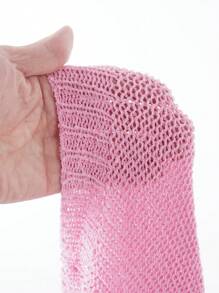 INAWLY Suéter de cuello redondo de unicolor talla grande, informal para otoño/invierno, jersey de punto de temporada