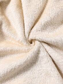 SHEIN Leap Crew 1pc Casual, Comfortable And Stylish Plaid Thermal Lined Hooded Jacket For Young Boys, Suitable For School, Outdoor, Sports And Autumn/Winter Seasons - White - View 8