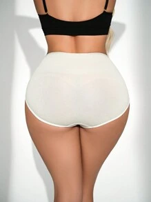 1pc Seamless Women Shapewear Bottoms - Light Grey - View 6