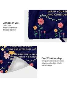 1pc Sister Gifts Blanket, Sister Gifts From Sister, Sister Birthday Gifts, Gifts For Sister, Valentine's Day Gifts For Sister, To My Sister Gifts Throw Blanket