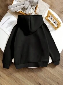 Dziewczęca bluza z kapturem z nadrukiem i napisem "Dlaczego chodzić, skoro możesz zrobić salto" dla dziewcząt w stylu casual, wygodna i modna