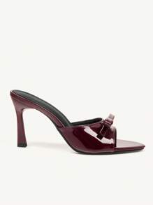 CUCCOO CHICEST Sandalias de tacón alto de stileto con lazo de strass de moda versátiles, zapatos de primavera para vacaciones de primavera, Pascua y baile de graduación