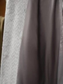 MOTF PREMIUM DOUBLE BREASTED LAPEL COLLAR COAT - Black and White - View 10