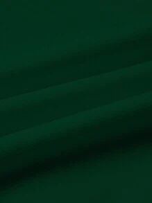 SHEIN LUNE Áo thun tay dài in họa tiết Giáng sinh đơn giản, thoải mái, thường ngày, mặc ở nhà, nhiều lớp cho phụ nữ ngoại cỡ, áo thun họa tiết mùa thu/đông dành cho nữ mùa xuân - màu xanh lá - Xem 6