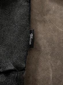 Manfinity VCAY Sudadera con capucha casual de hombre con estampado de números, otoño