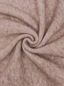 SHEIN LUNE Plus Size Women Christmas Snowflake Pattern Drop Shoulder Long Sleeve Sweater, Autumn/Winter Knit Pullover Fall Sweater