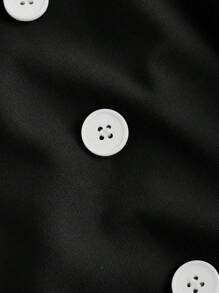 Flirla Große Größen Damen Weihnachts Farbblock flauschiges Patchwork Kleid, Winteroutfit