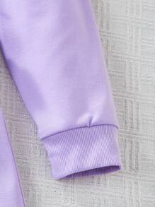 Vestido de sudadera con bloque de color, cuello de camisa y pliegues para niñas preadolescentes, sudadera de estilo escolar con bolso