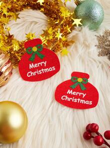 5 Pairs Women's Letter Printed Nipple Covers,Disposable Christmas Gift Box Breast Stickers