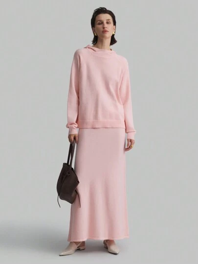 Ontre 女式2025春季新款粉色卡其色PU休闲单排扣风衣外套，高端商务休闲外套