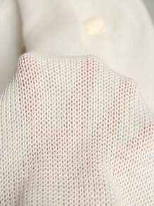 SHEIN Swim Vestido de verano con cuello halter y espalda abierta de ganchillo para mujer