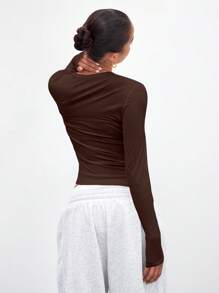 MUSERA 长袖莫代尔T恤 休闲春夏机场穿搭 假日秋季