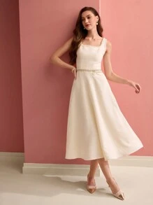 MOTF PREMIUM CONTRAST BINDING GETEXTUREERDE JURK