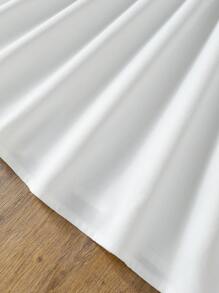 Tween Girls Children Long Sleeve Shirt Collar Splicing Dress, Autumn/Winter - Multicolor - View 8