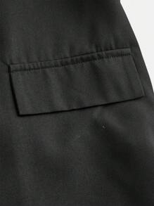 SHEIN Leap Crew 3 件套男士休闲修身西装外套、裤子和领带套装，买 2 送 1 - 黑色 - 查看 14