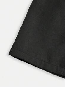 SHEIN Leap Crew 3 件套男士休闲修身西装外套、裤子和领带套装，买 2 送 1 - 黑色 - 查看 16