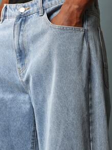 SUMWON Skater Fit Parachute Washed Jean