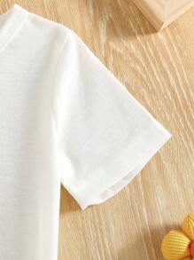 SHEIN 4 Stücke Mädchen Herbst Komfortable Lässig Langarm Set, weiches Material, Kombination aus minimalistischem Streifenmuster und Leopardenmuster, modisch und bequem, geeignet für Outdoor-Spaziergänge, gemütliche Aktivitäten Zuhause, Sportoutfits, Ganzjährig