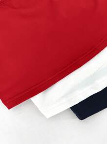 SHEIN EZwear Family Matching 3pcs/Set Solid Color Basic Camisoles