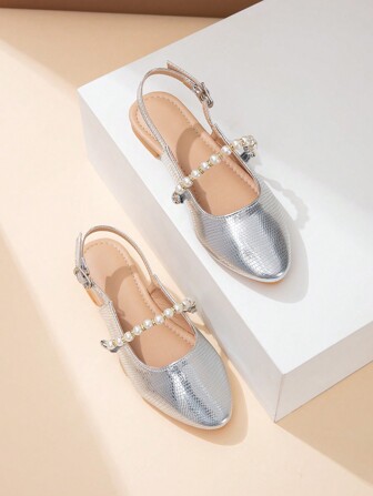 Nuevas bailarinas de puntera puntiaguda estilo Mary Jane de verano para niñas, estudiantes adolescentes y de talla grande, zapatos planos casuales y cómodos para uso en exteriores y la escuela