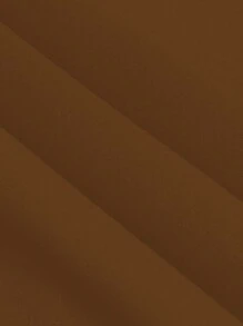 Manfinity EMRG Men's Plain Color Block Round Neck Short Sleeve Printed Casual T-Shirt