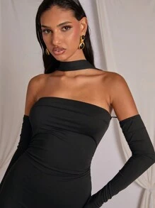 COSMINA Women's Solid Color Jumpsuit, Minimalist Fashion Casual Everyday Romper