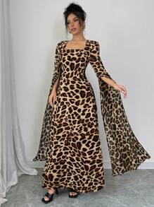 Elenzga Women's Casual Long Dress, Minimalist & Fashionable For Everyday Wear