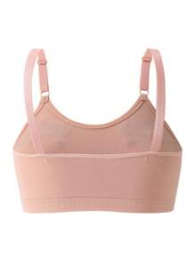 Sostén sin costuras para adolescentes y niñas - Rosa vieja - Ver 3