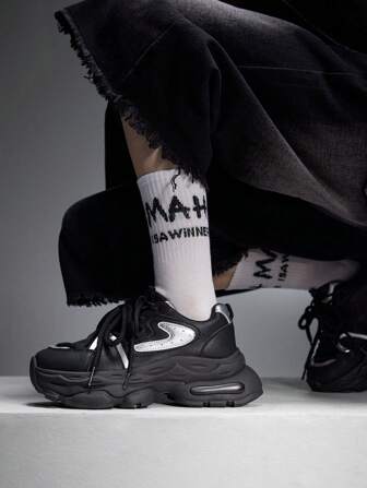 Vate 低帮女式滑板运动鞋，秋季新品，时尚一脚蹬休闲运动鞋，白色