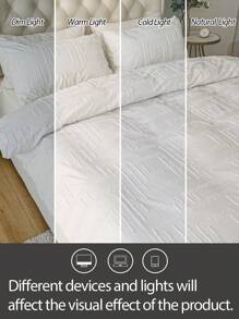 Juego de 3 piezas de ropa de cama, funda nórdica de estilo bohemio para todas las temporadas, suave y transpirable, cubierta decorativa y elegante para dormitorio o dormitorio, se ajusta perfectamente a todas las camas
