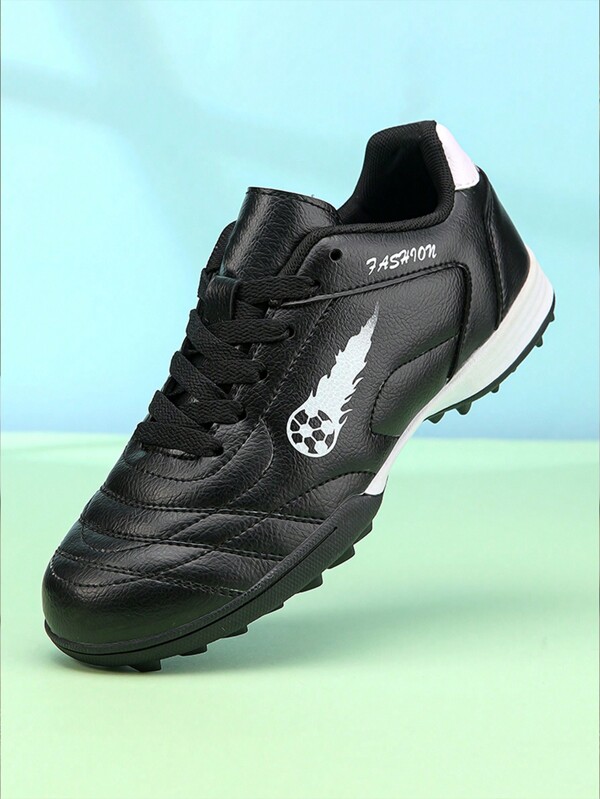 1 Pair Children Football/Soccer Shoes, Student Sports Athletic Shoes For Lawn Match And Training