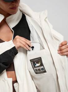 Gameset SHEIN Sport 2pcs Set 2024 Autumn/Winter Windproof Detachable 3-In-1 Outdoor Jacket, Couples Mountain Climbing Outfit, Men/Women