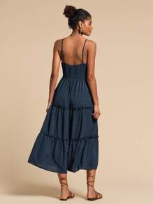 Travachic Women's Plain Simple Daily Spaghetti Strap Dress