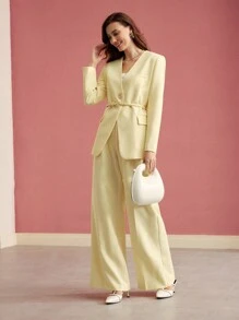 MOTF PREMIUM FOLD PLEATED TAILORED SUIT PANTS,VALENTINE'S DAY