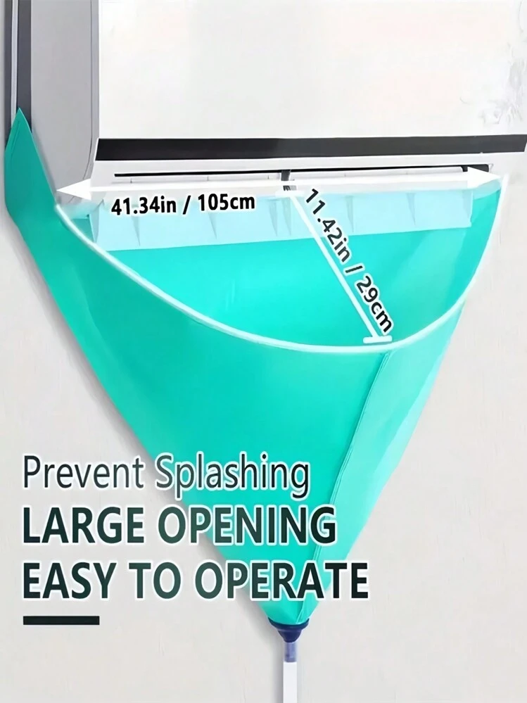 SHEIN 壁掛けエアコン用ACクリーニングキット 1個/2個入り - コンデンサーコイル、フィルター&ベントの徹底的なクリーニング - 家庭、オフィス、寮、旅行での冷却効率と空気質の改善 - HVAC メンテナンスツール、家庭必需品、ホリデーギフト(グリーン) - グリーン - 見る 6