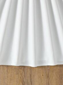 Tween Girls Children Long Sleeve Shirt Collar Splicing Dress, Autumn/Winter - Multicolor - View 6